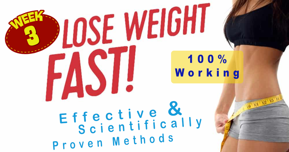 how to lose weight fast and easy