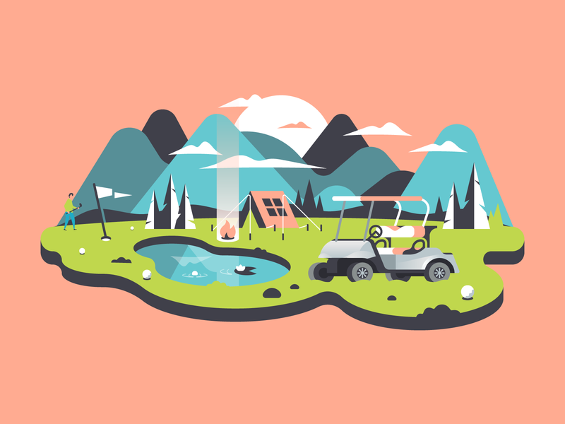 camp golf