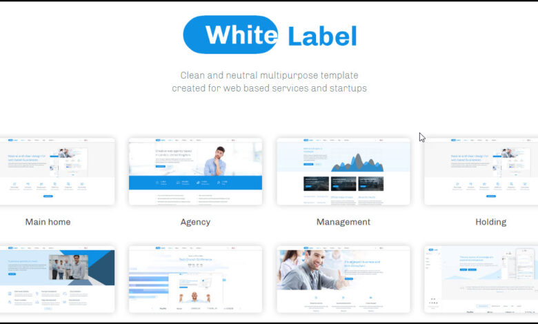 White Label WordPress Theme