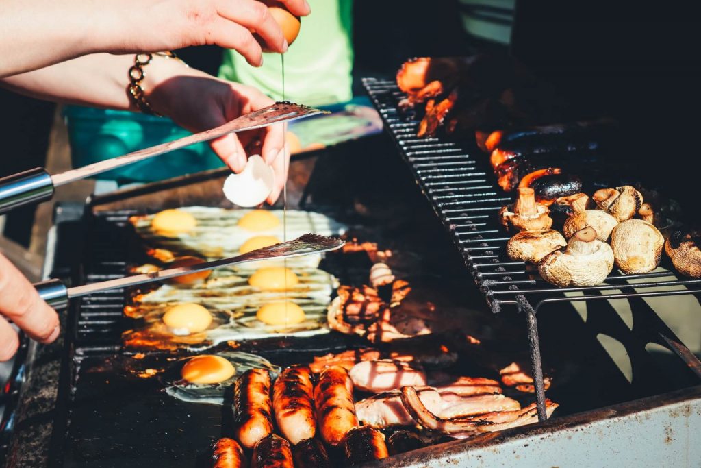 gas grill