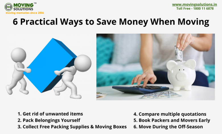 6 Practical Ways to Save Money When Moving
