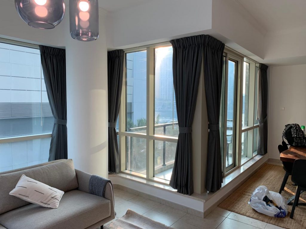 curtains dubai