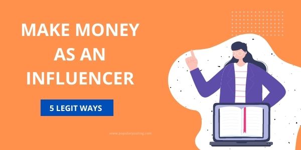 make Money as an Influencer