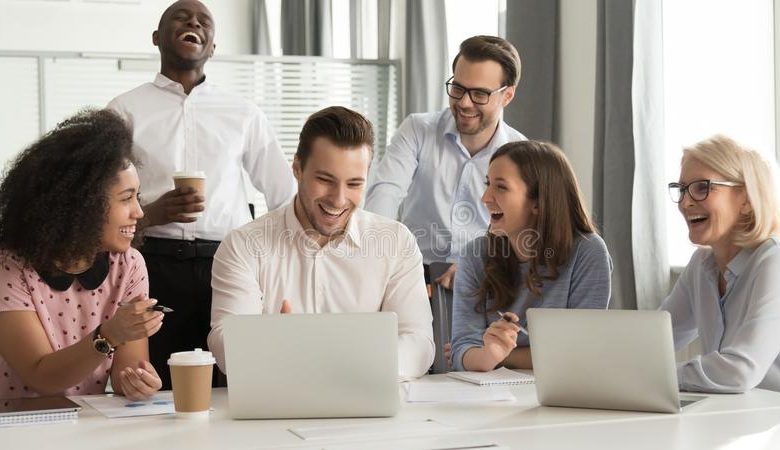 happy-diverse-office-workers-team-laughing-together-group-meeting-cheerful-funny-joke-work-corporate-business-excited-smiling-141680673