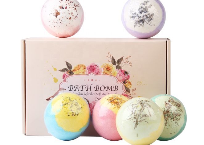 Eco Friendly Bath Bomb Packaging