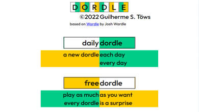 Photo of Dordle Game : Fun and addited word board game