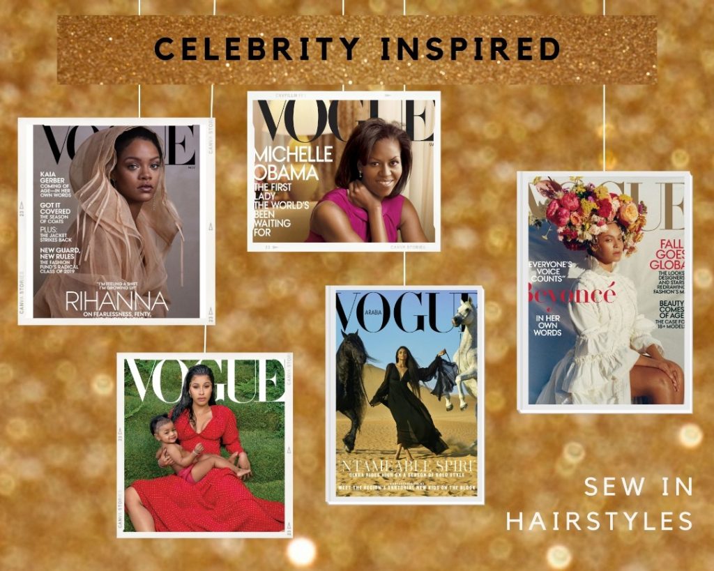 Black Female Celebrities Inspired Sew In Hairstyles
