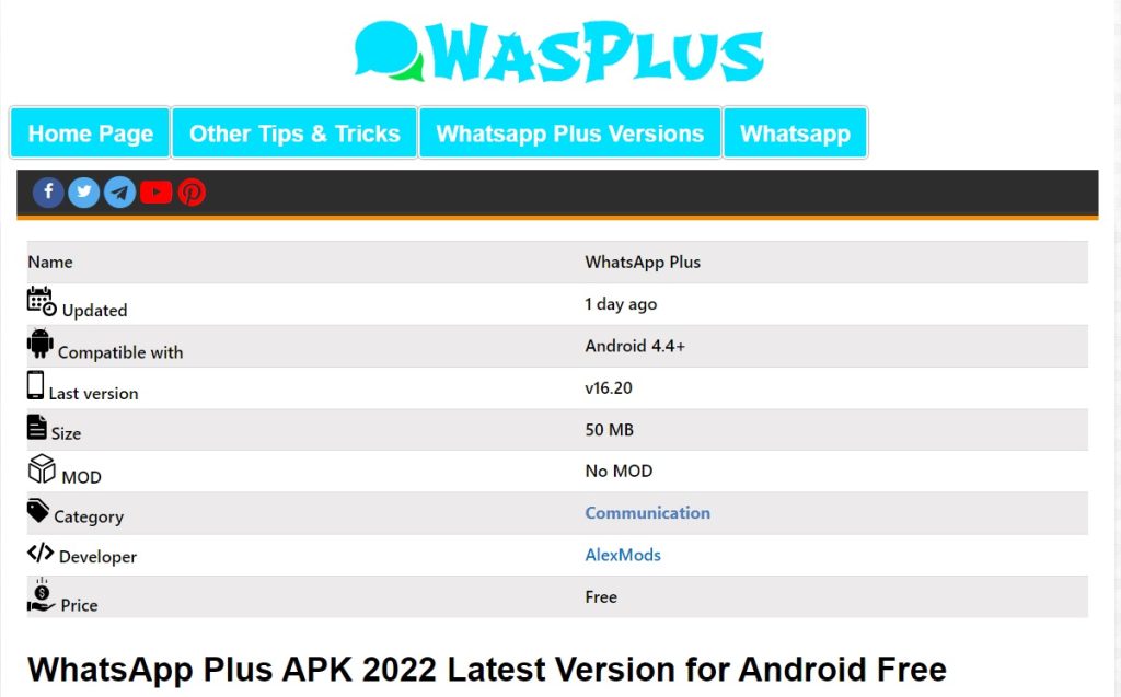 whatsapp plus premium