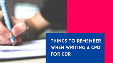 Photo of Things to Remember When Writing A CPD for CDR
