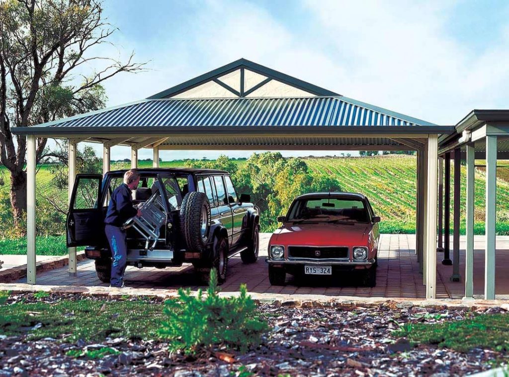 Traditional verandahs and Carports