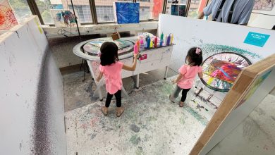 Photo of Spin Paint House: Art Jamming with a Twist